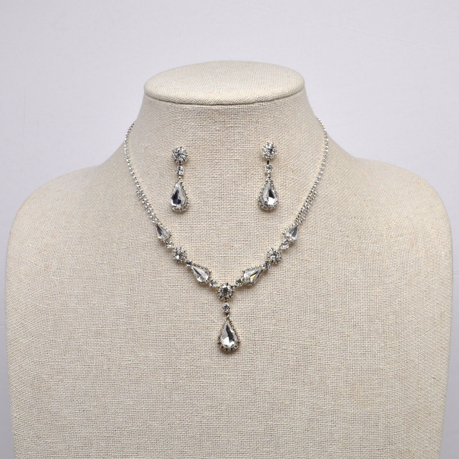 18337S1S CLR/S SML TRDP STNS DNG NCK ST