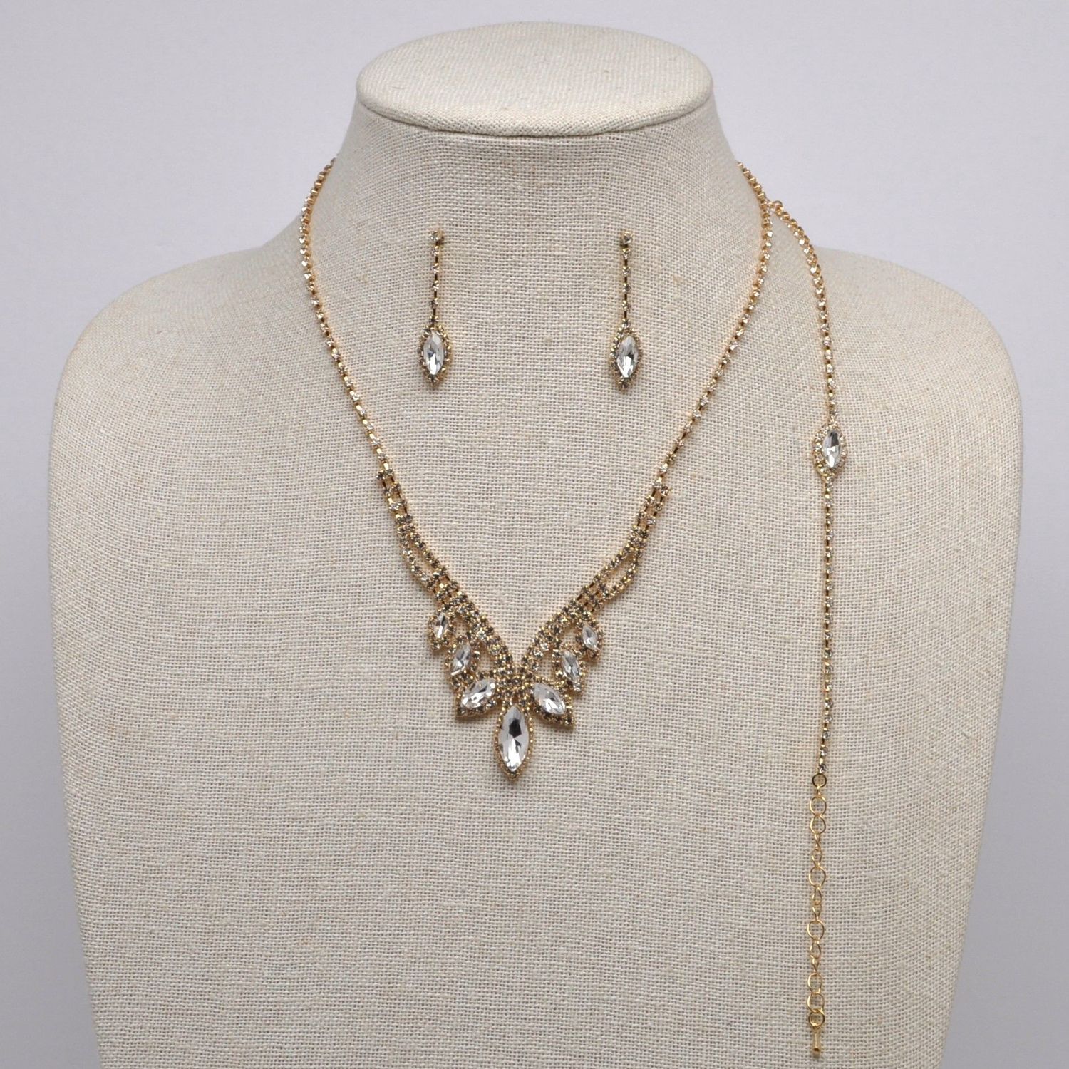 J18598S1G CLR/G MRQ STNS V-SHP