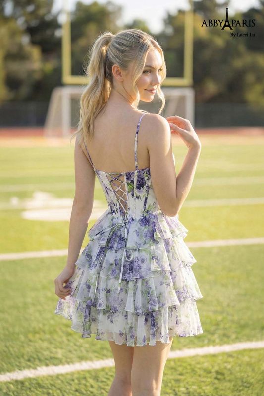 94238 Purple Floral