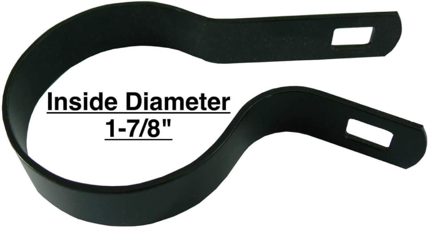 Tension Band(Offset Band), Colour: Black, Size: Tension Band 1 7/8" OD
