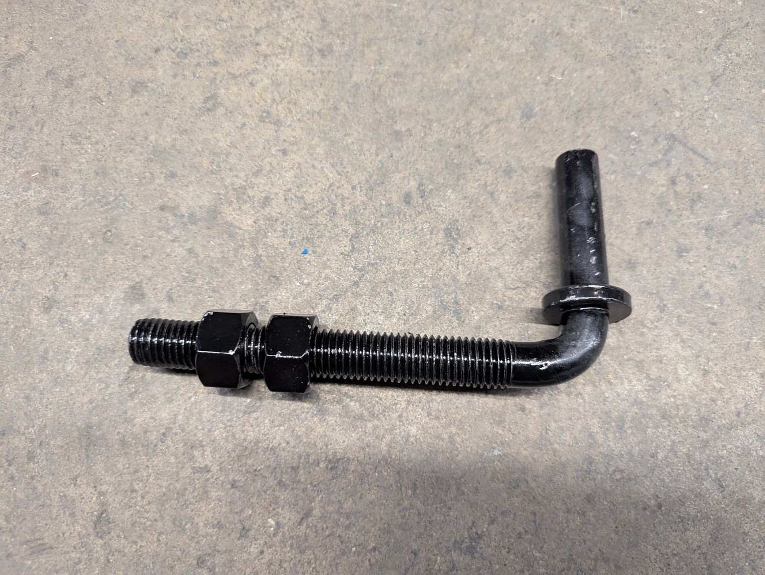 Gate Hinge Bolts Industrial Galvanized, Colour: Black