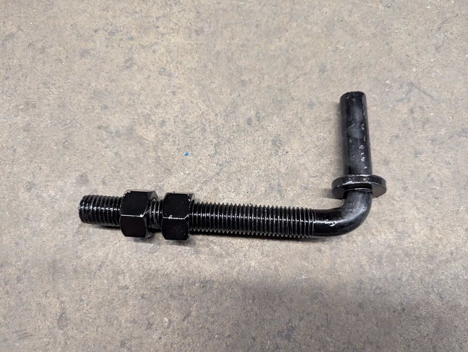 Gate Hinge Bolts Commercial Galvanized/Black, Colour: Black