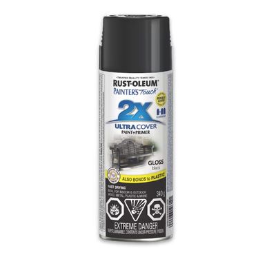 Spray Paint, Gloss Black