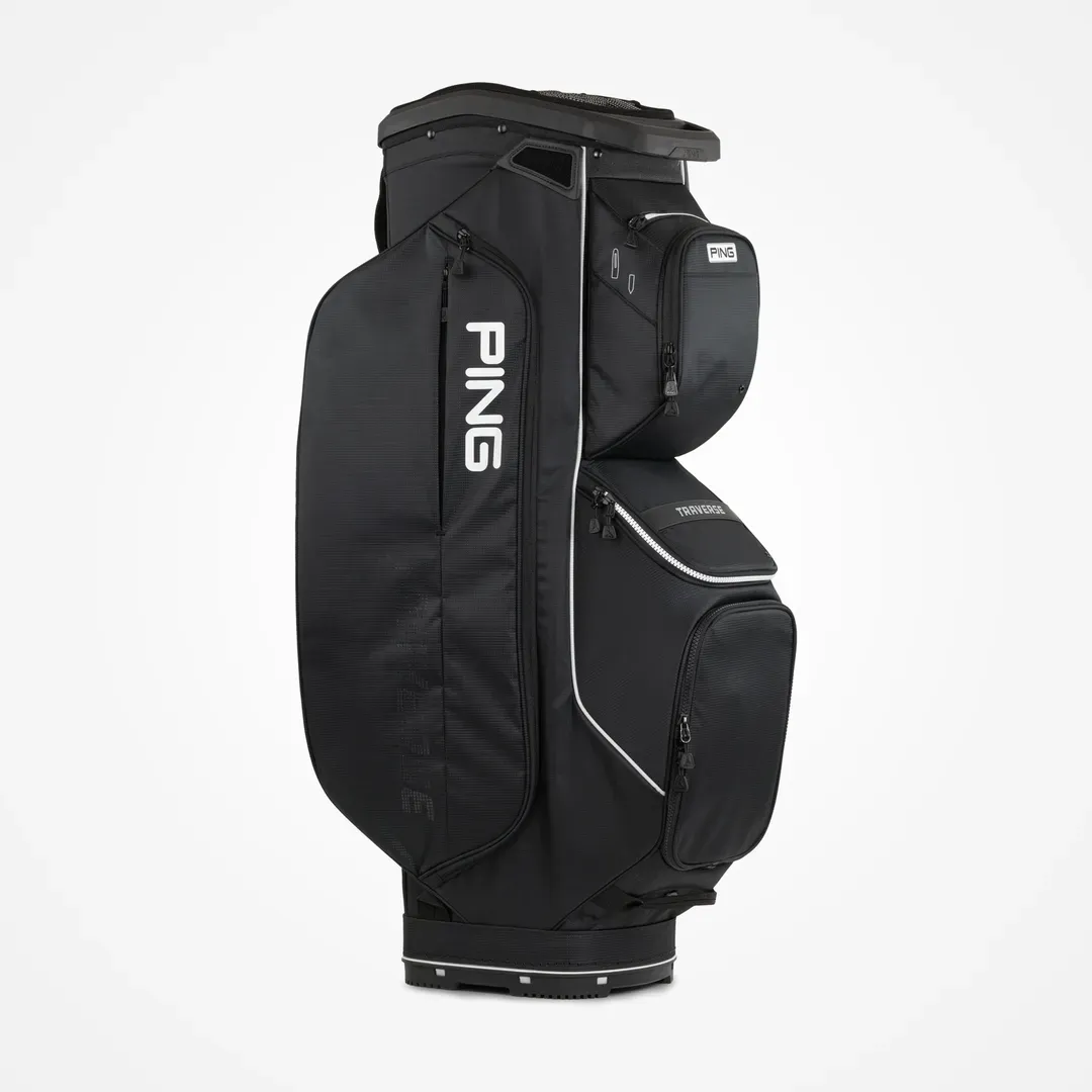 PING Bag Traverse 244 Cart Bag (25) 37657, Color: 201 Blk