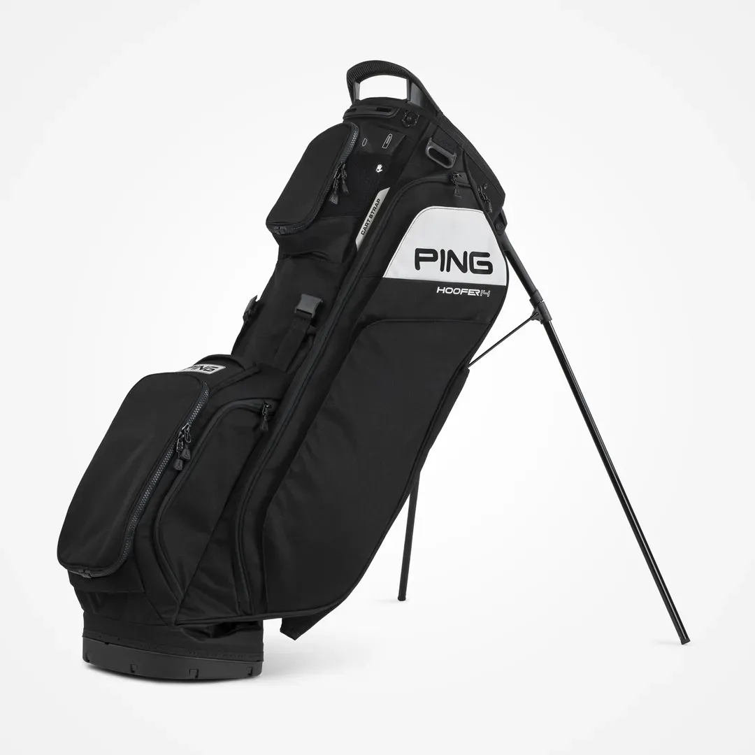 PING Bag Hoofer 14 231 DBL Strap (25) 36416, Color: 201 Blk