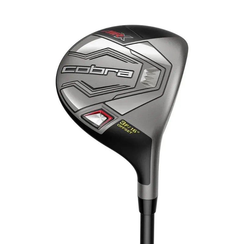 Cobra Mens Air-X 2 Pkg Set GRPH Lite (25) BX8101 Blk/Red RH