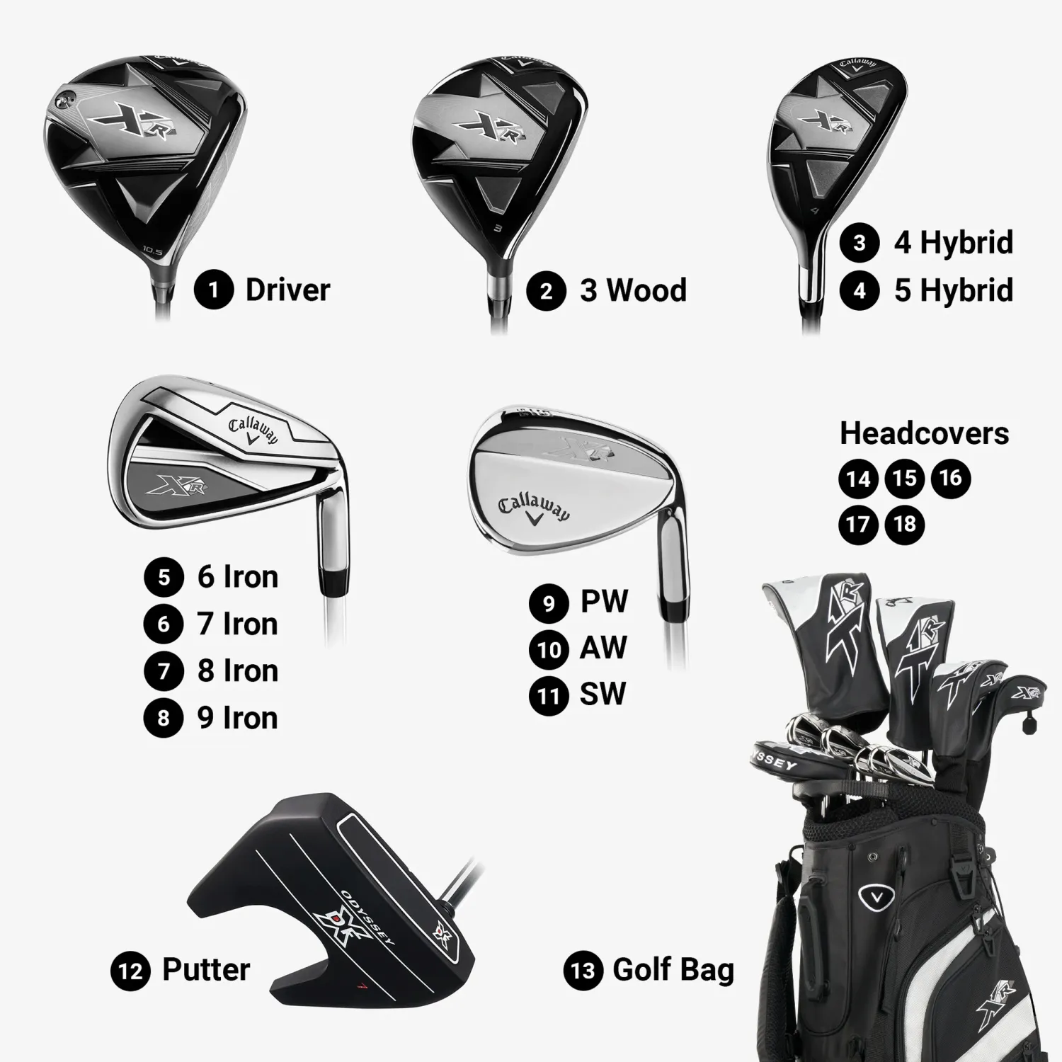 Callaway XR 13pc Package Set (26)