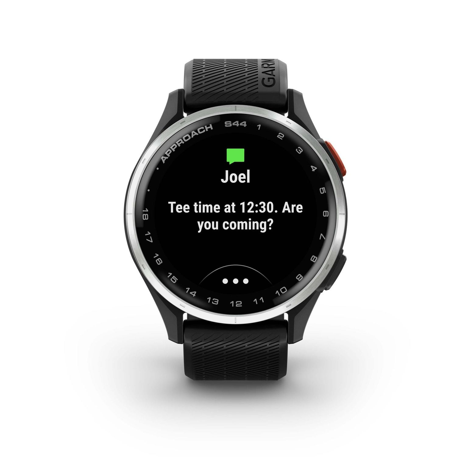 Garmin Approach S44 Silver Black