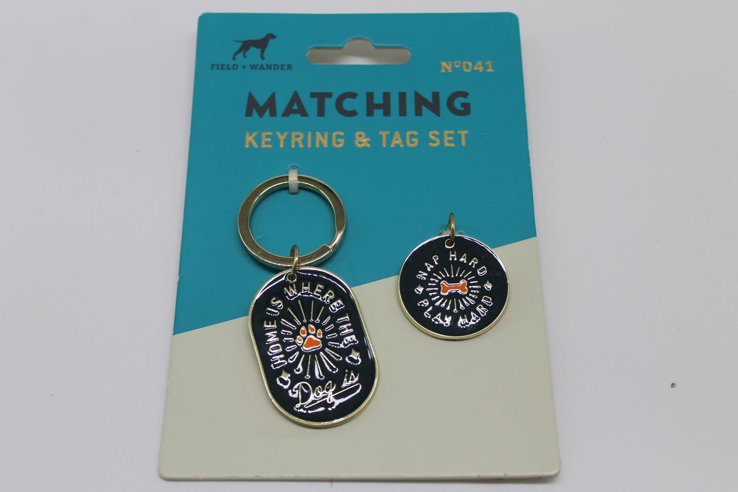 Keyring & Dog Tag Gift Set