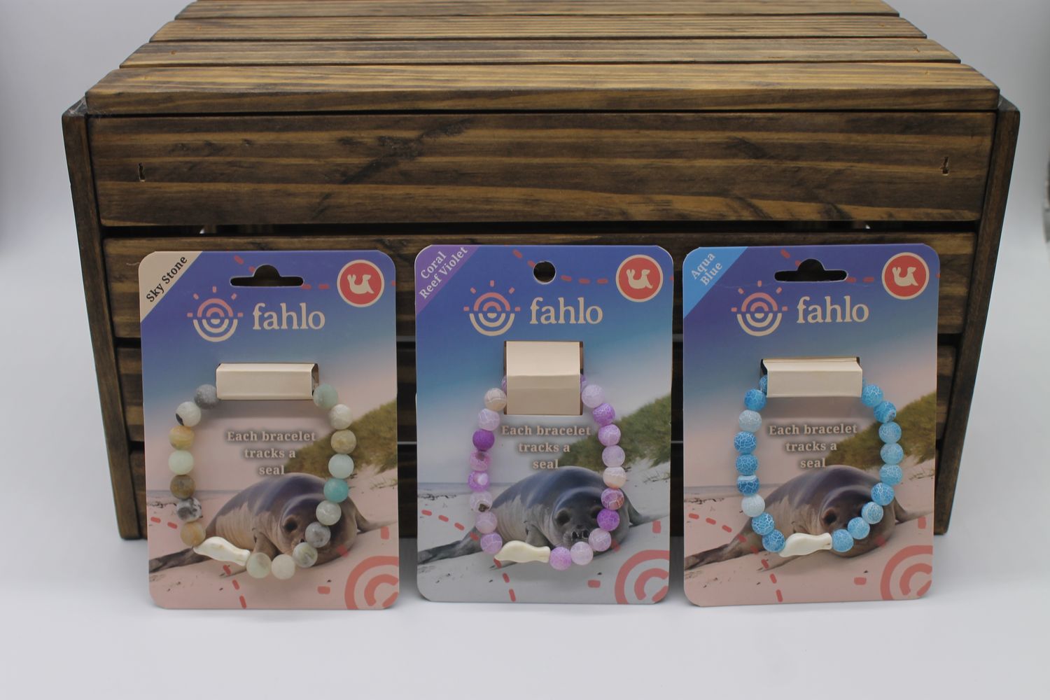 Fahlo Seal Bracelet Fahlo Seal Bracelet, Color: Coral Reef Violet
