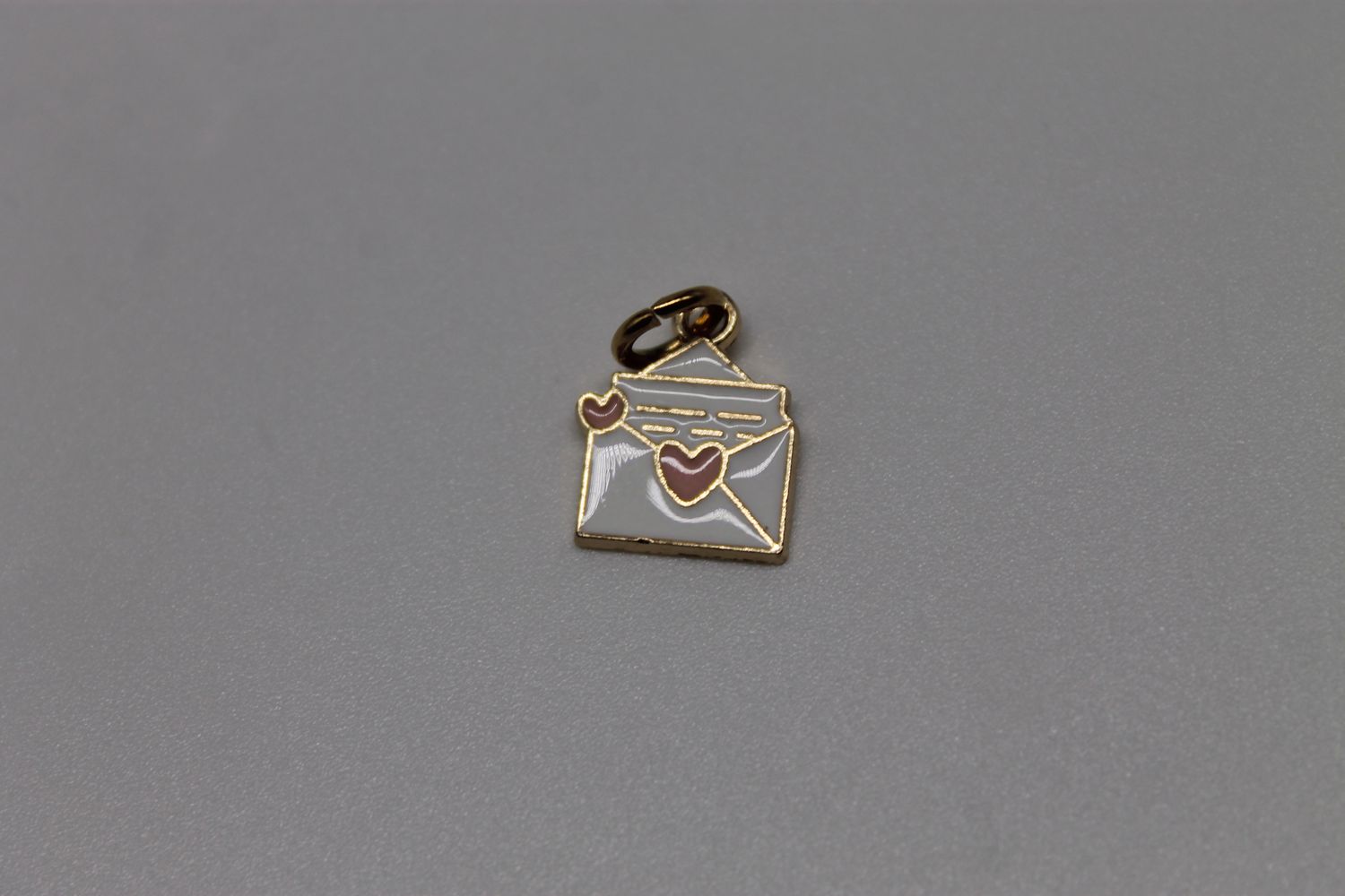 Gold Love Note Charm