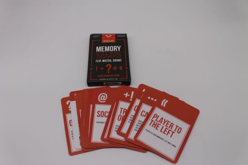 Memory Eraser - Card Drinking Game Flip,Match, Drink!