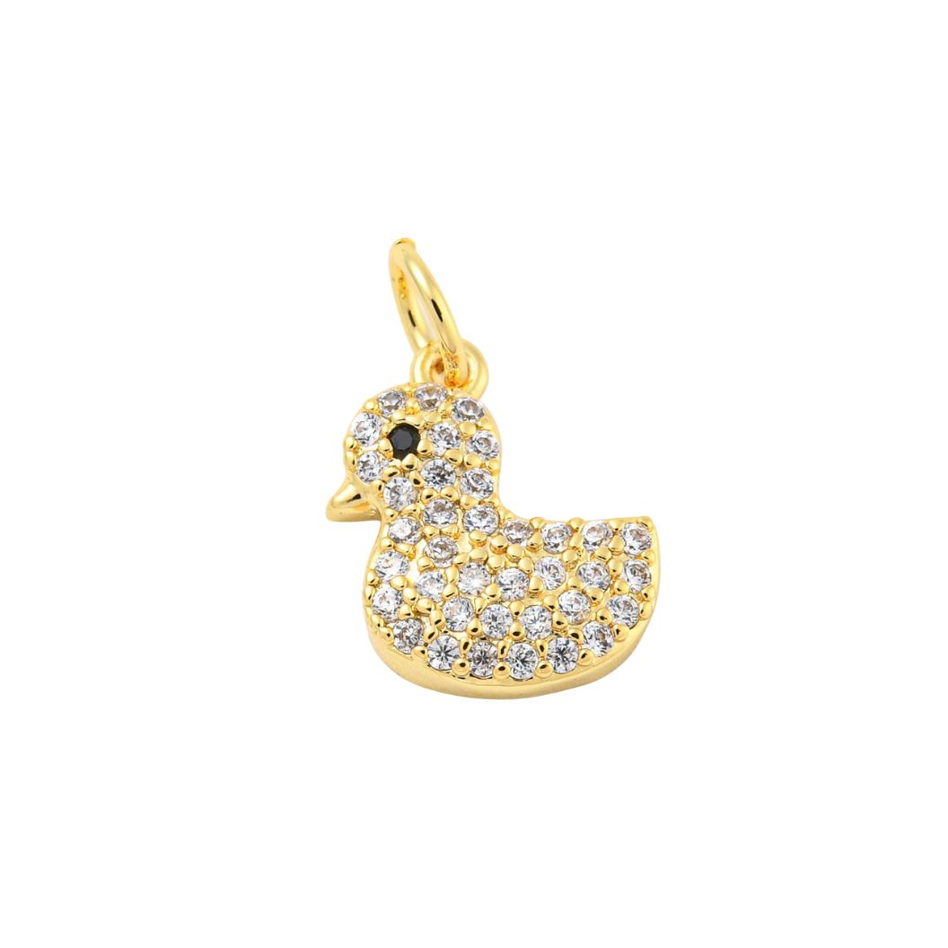 *Gold Rubber Duck Charm *Gold Rubber Duck Charm