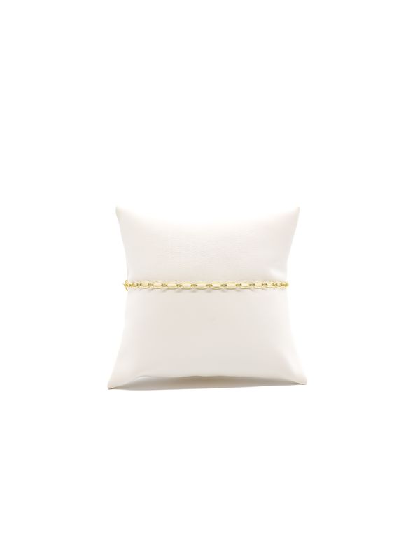 Gold Christie Chain Charm Bracelet