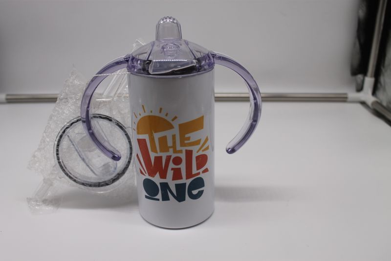 The Wild One Funny Kids Stainless Steel Short Travel Cup