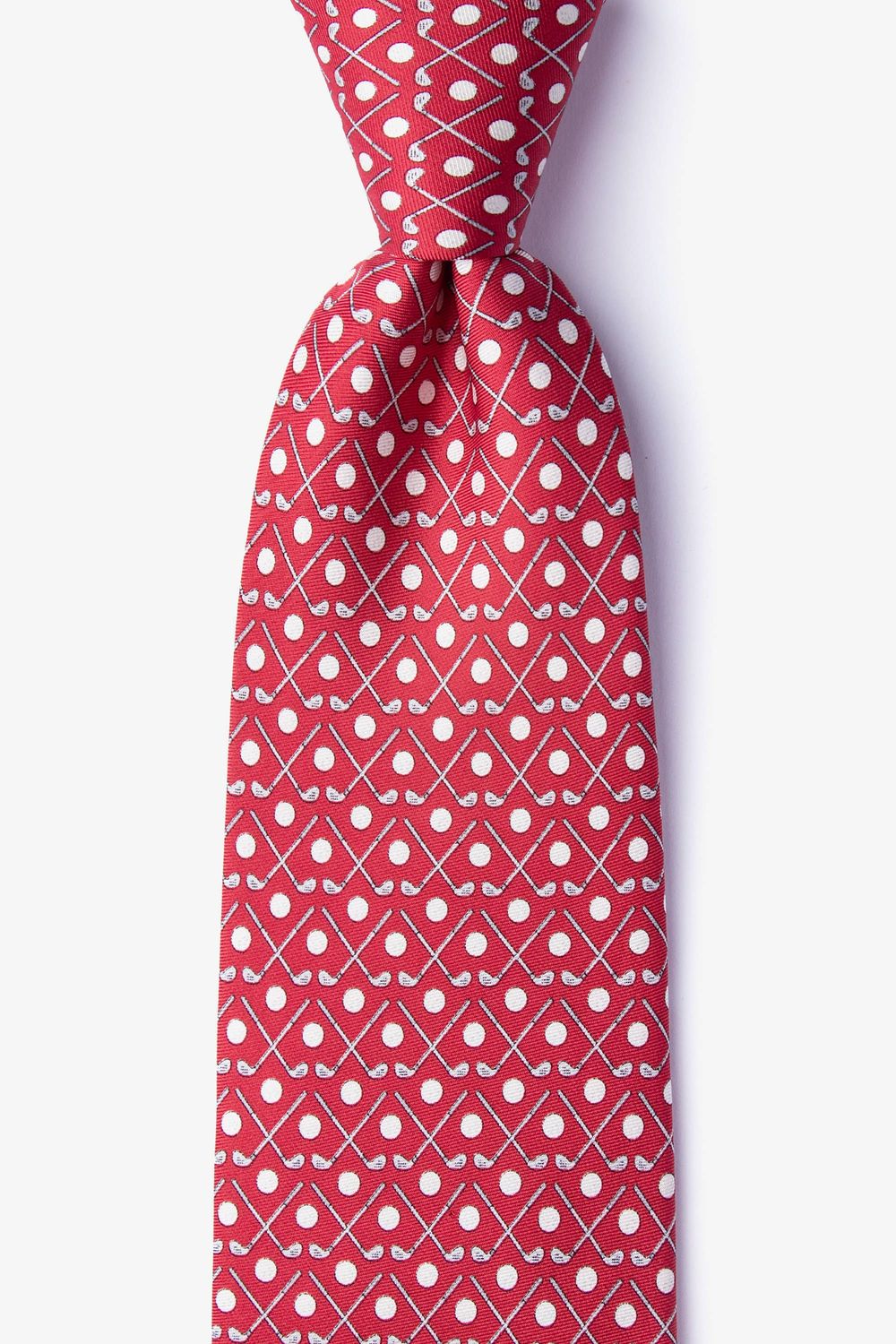 Goin' Clubbin' Golf Necktie by ALynn Goin' Clubbin' Golf Necktie by ALynn
