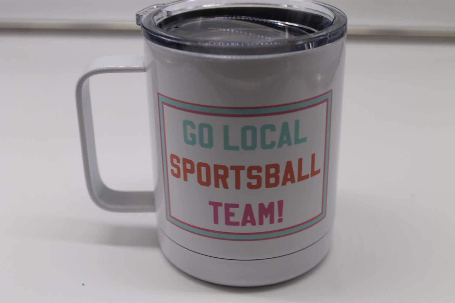 Go Local Sportsball Team Travel Cup With Handle