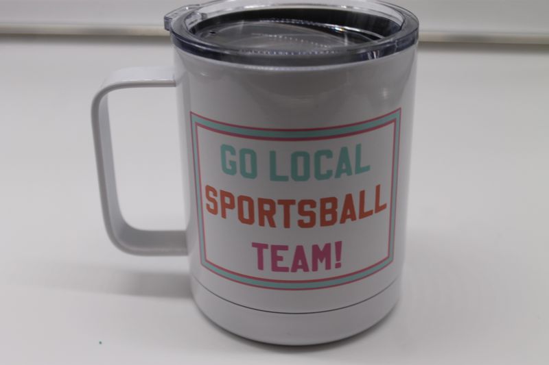 Go Local Sportsball Team Travel Cup With Handle