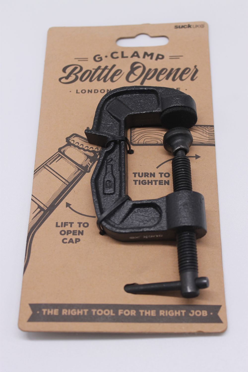 Cast Iron G-Clamp Bottle Opener