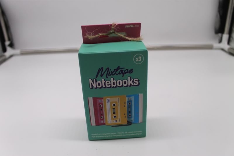 Mixtape Notebooks - 3 Pack Pocket Size, 80 Lined Pages Each