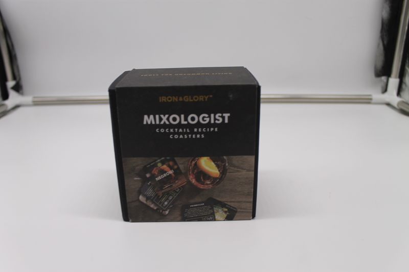 Mixologist Cocktail Recipe Coasters