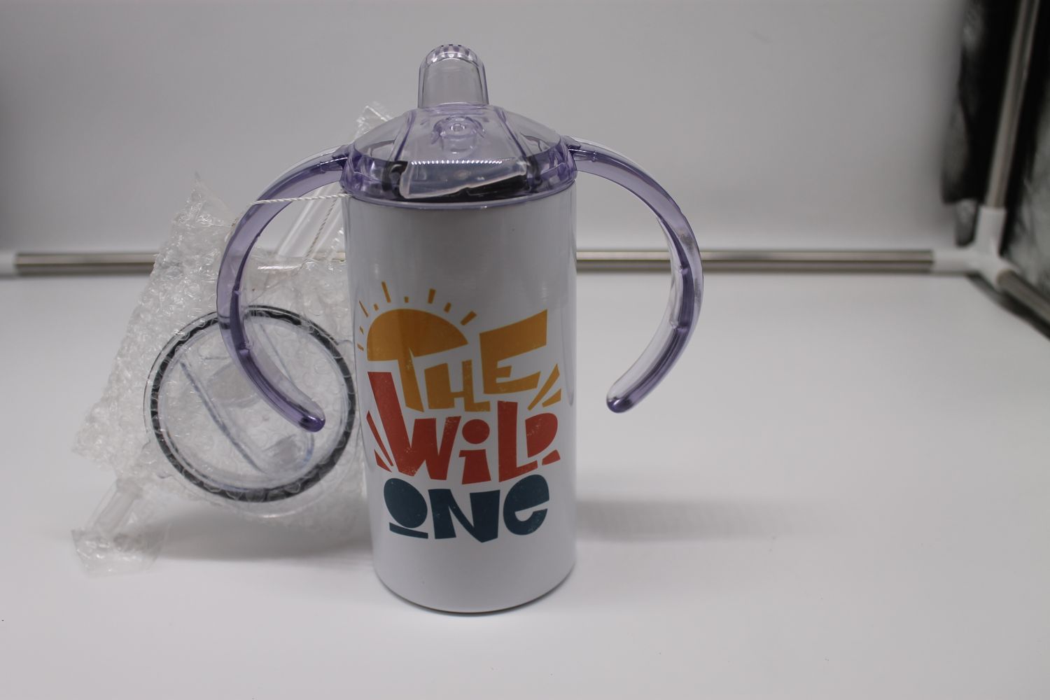 The Wild One Funny Kids Stainless Steel Short Travel Cup