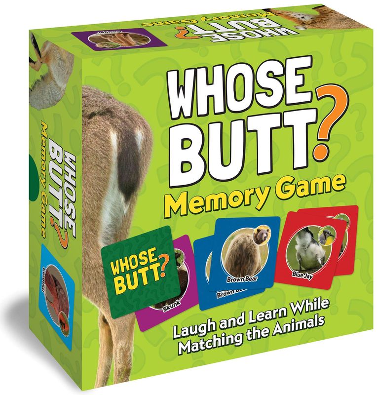 Whose Butt? Memory Game