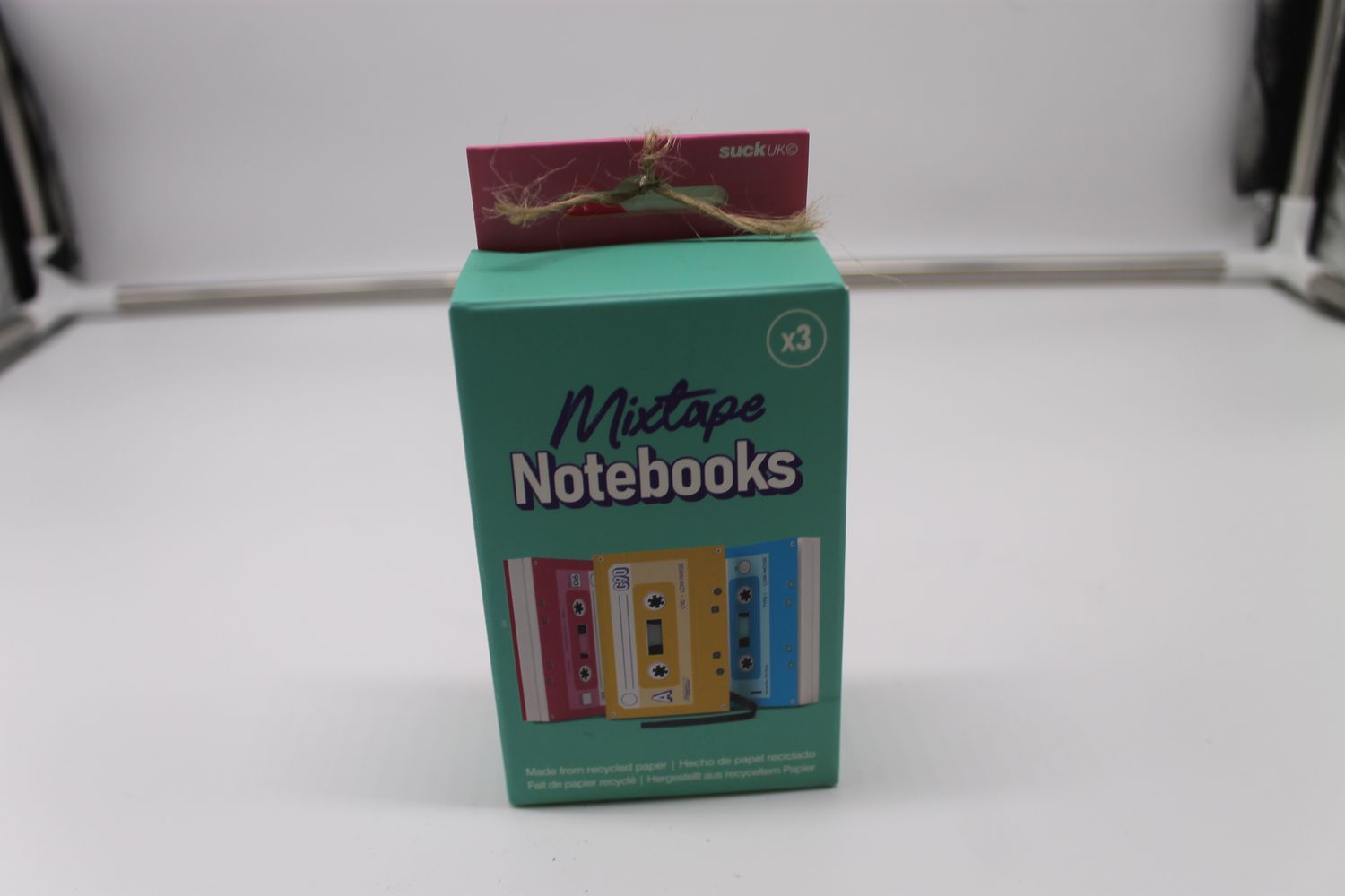 Mixtape Notebooks - 3 Pack Pocket Size, 80 Lined Pages Each