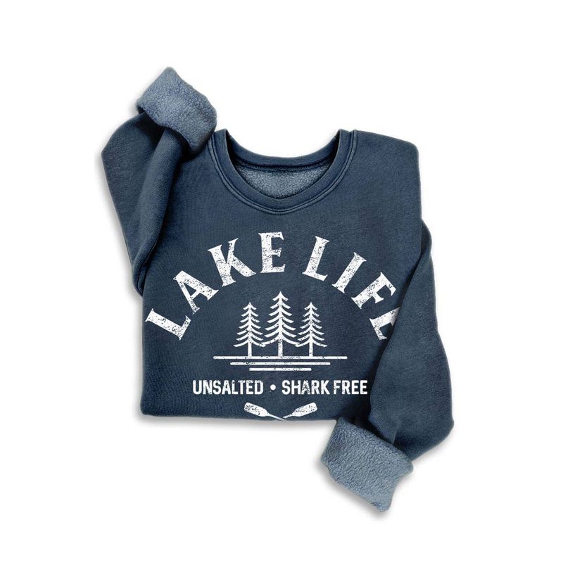 LAKE LIFE UNSALTED, SHARK FREE MINERAL SWEATSHIRTS