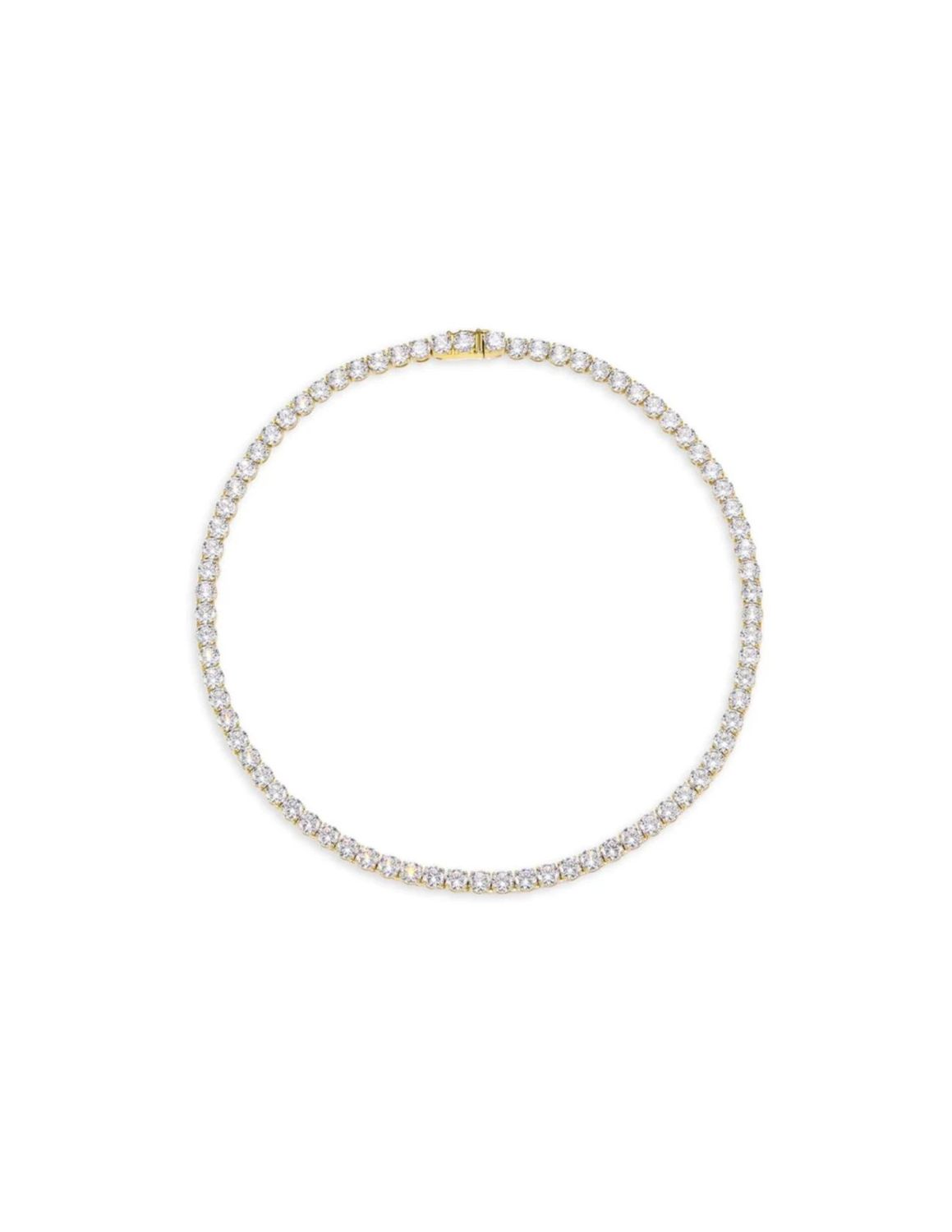 Sheila Tennis Necklace, name: Gold
