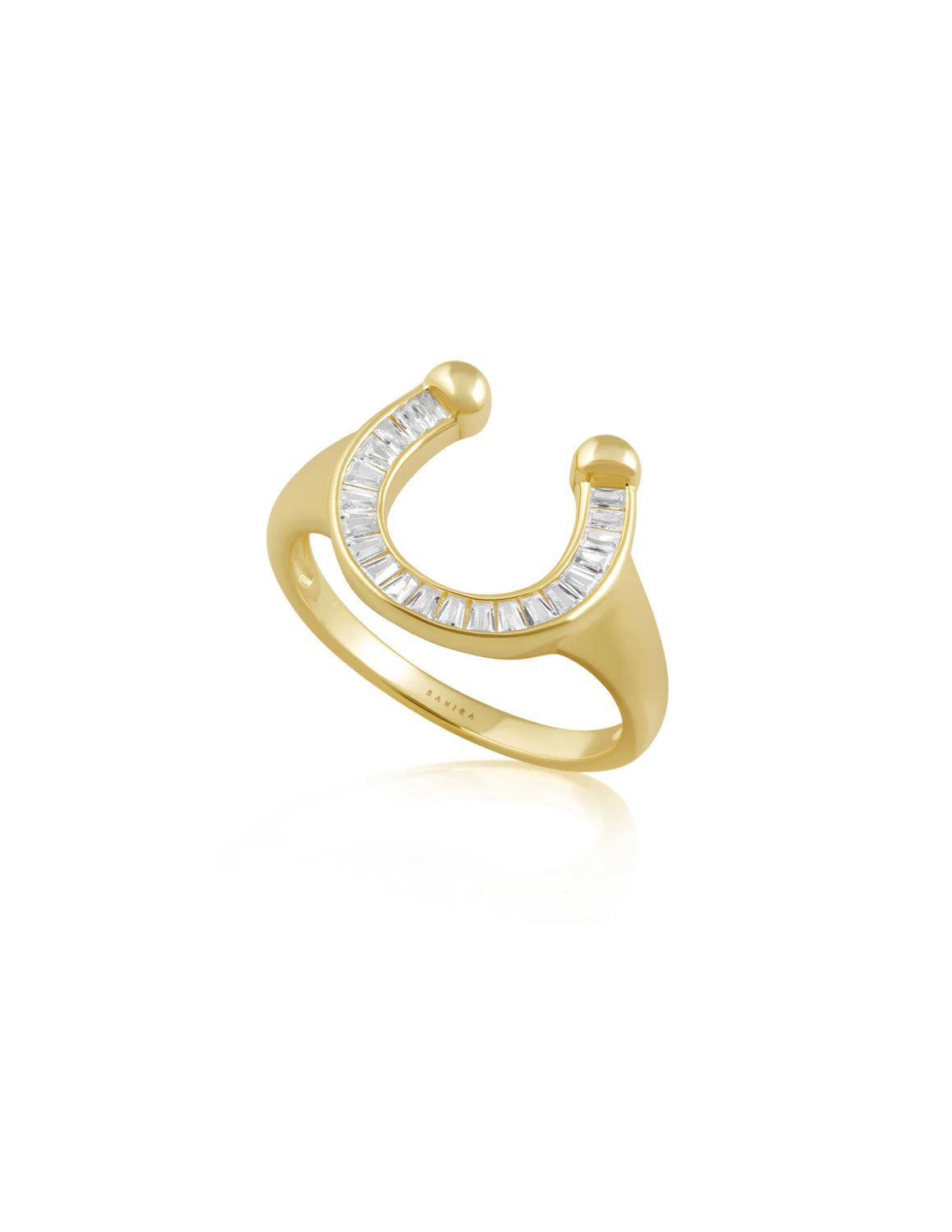 Off To The Races Signet Ring, name: 8
