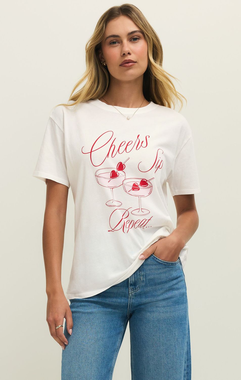 Cheers Boyfriend Tee, Size: XL