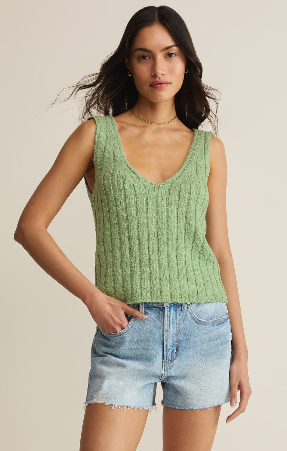Acadia Sweater Tank, name: Small (Sprout)
