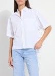 Corina Oversized Crop Shirt Curvy Corina Oversized Crop Shirt Curvy, Curvy Sizes: 1X