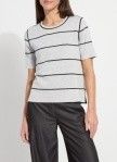 Odessa Reversible Knit Short Sleeve Tee Curvy Odessa Reversible Knit Short Sleeve Tee Curvy, name: 1X