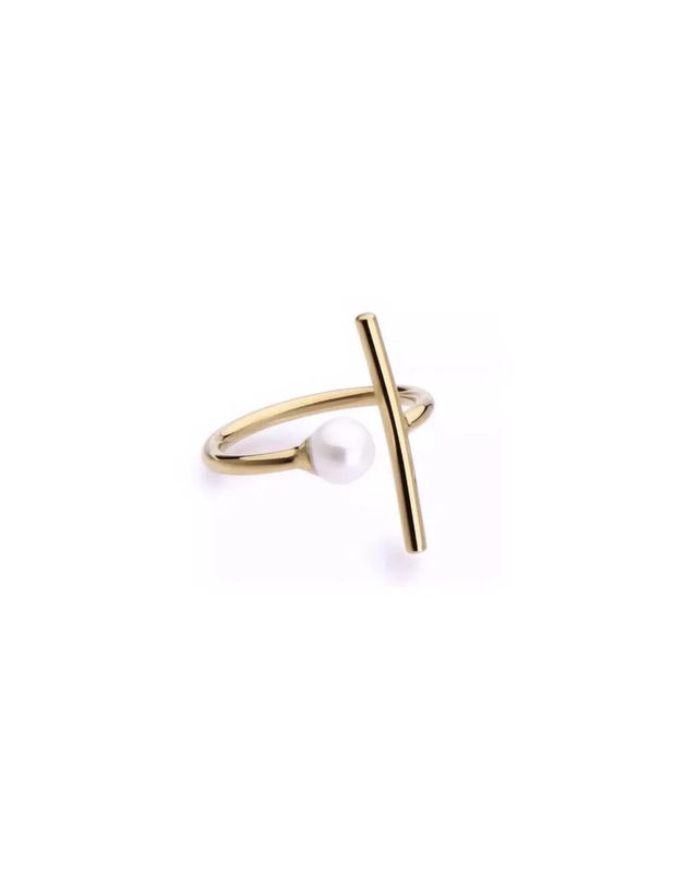 Gold Pearl RIng Copy