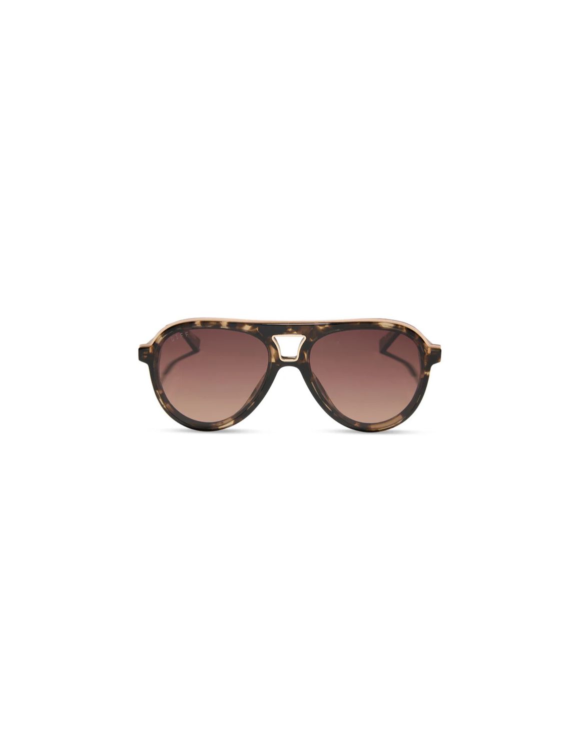 DIFF Eyewear - Tosca III Tortoise Brown Polarized DIFF Eyewear - Tosca III Tortoise Brown Polarized