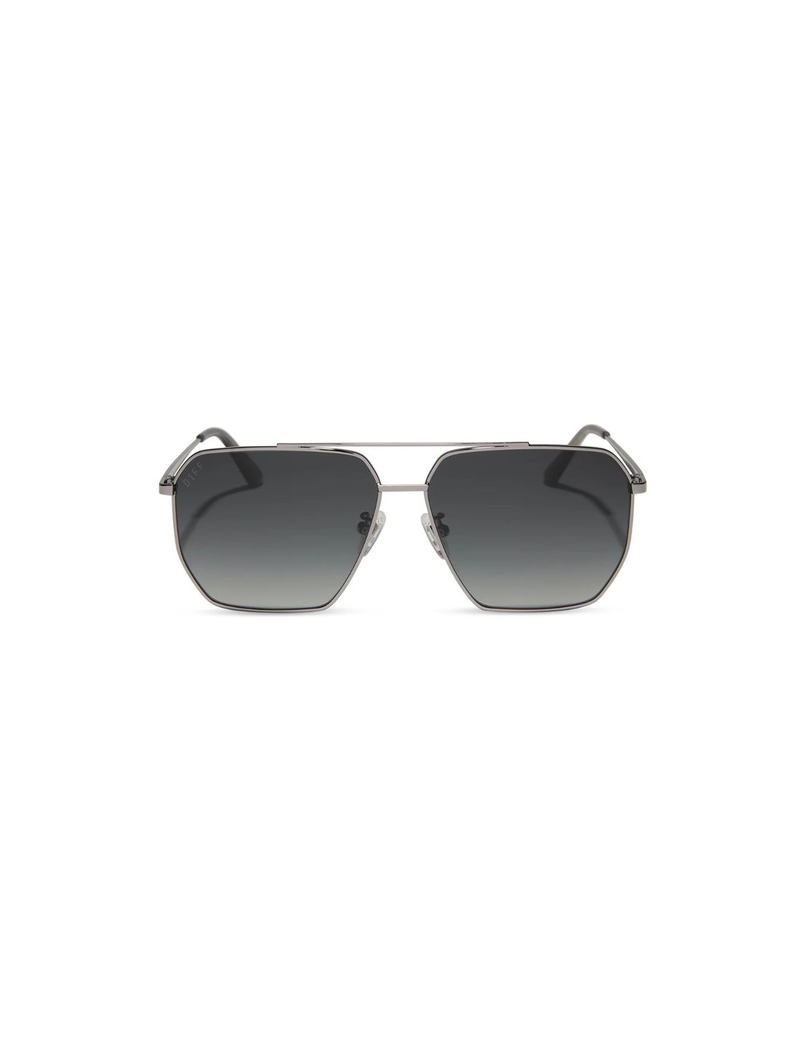DIFF Eyewear - Berkely Gunmetal Grey Gradient DIFF Eyewear - Berkely Gunmetal Grey Gradient