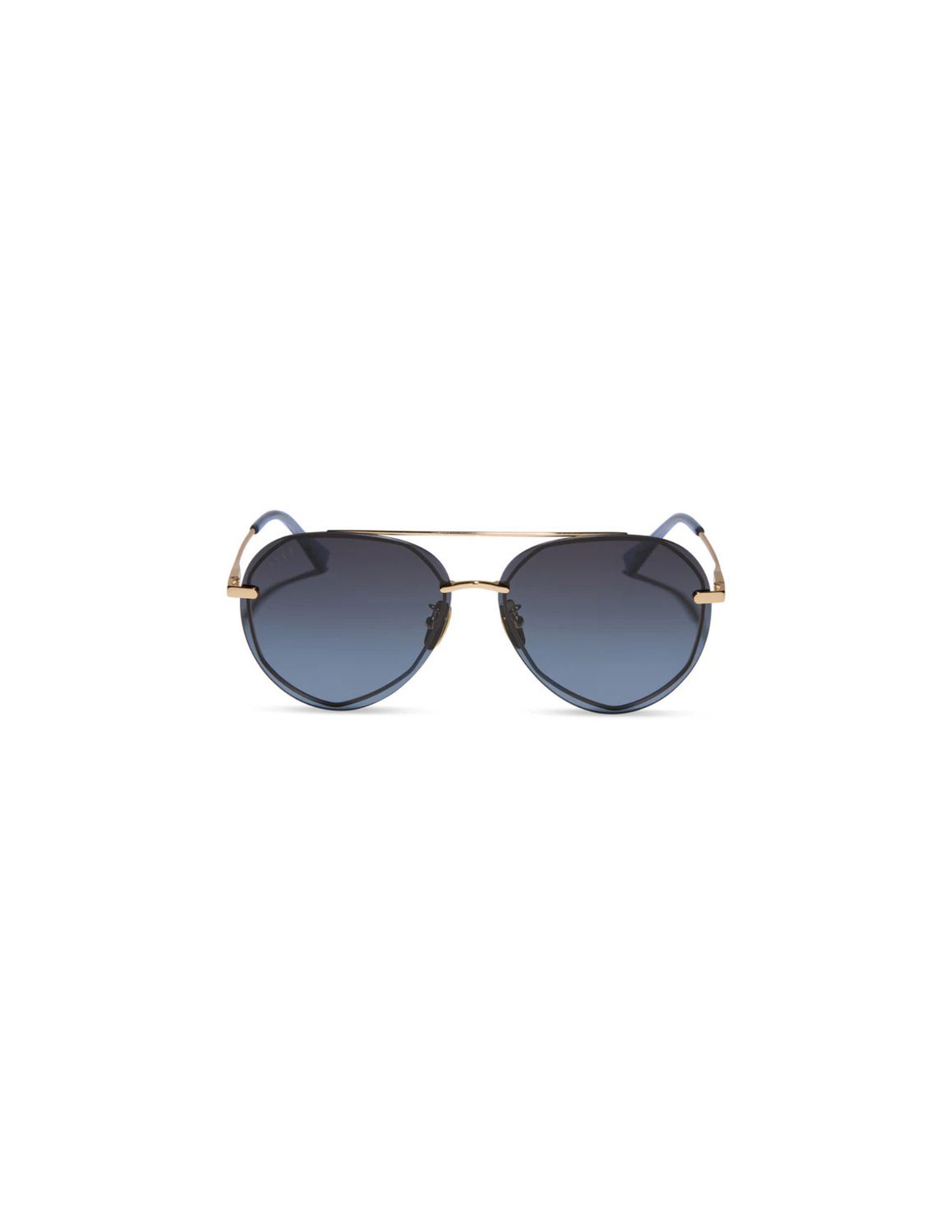 DIFF Eyewear - Lenox Aviator Gold Blue Gradient DIFF Eyewear - Lenox Aviator Gold Blue Gradient