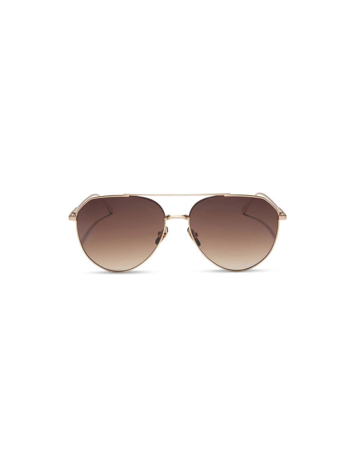 DIFF Eyewear - Dash Rose Gold Cherry Blossom Mirrored DIFF Eyewear - Dash Rose Gold Cherry Blossom Mirrored