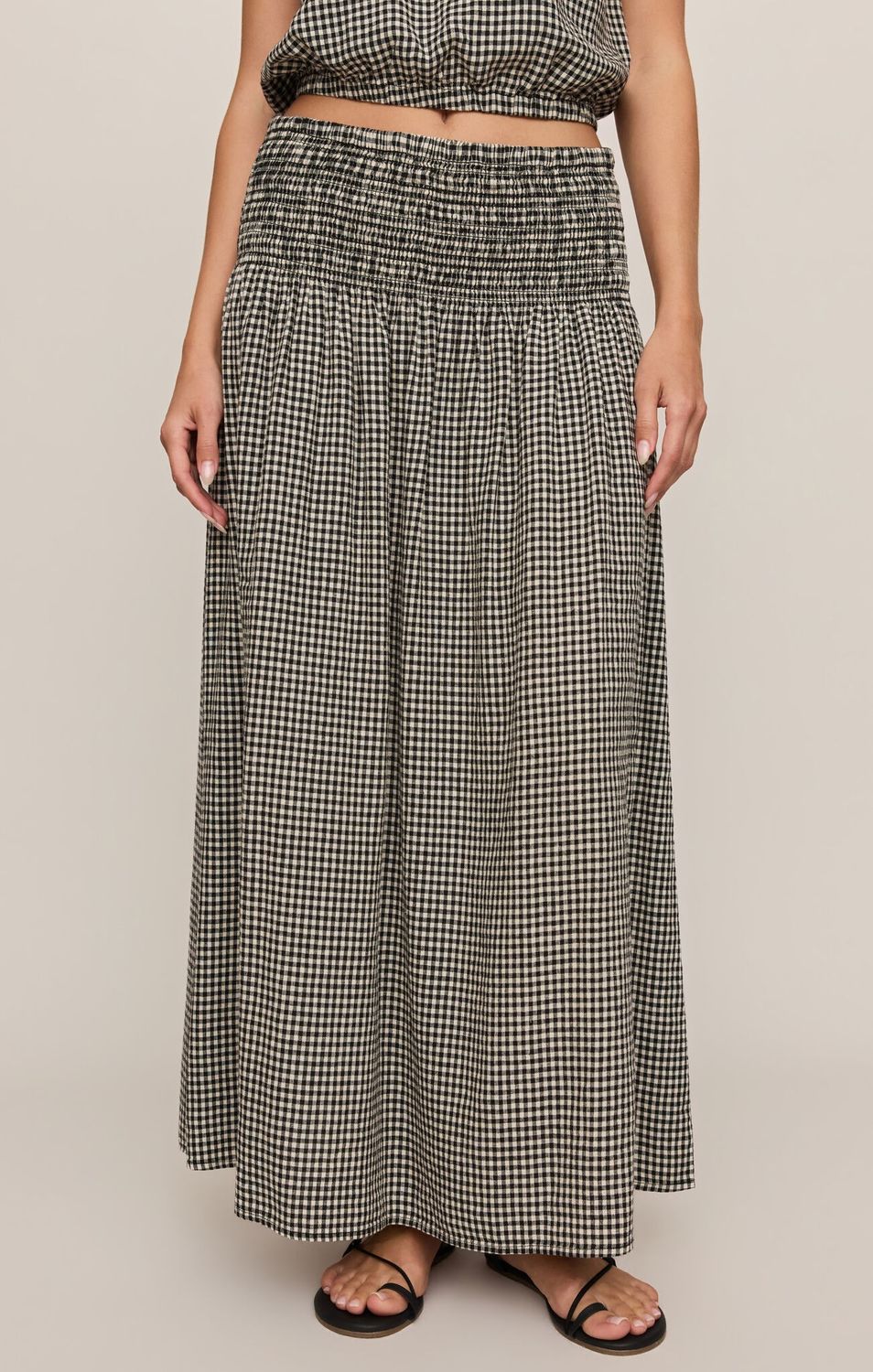 Brooke Gingham Skirt Brooke Gingham Skirt, Size: XL