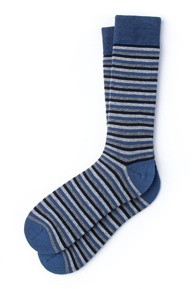 Alexander Multi-color Stripe Sock by Alynn Alexander Multi-color Stripe Sock by Alynn