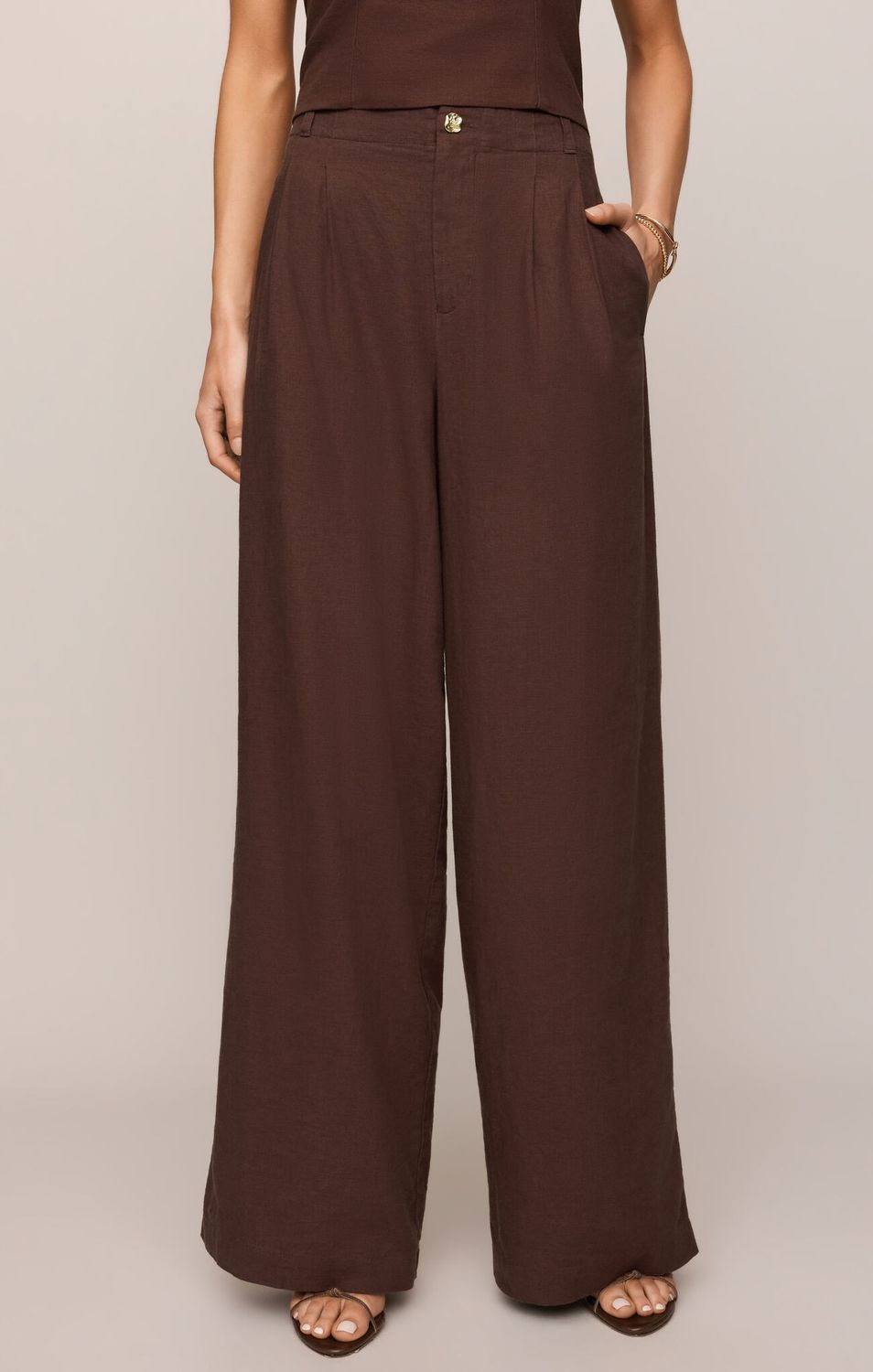 Magnolia Linen Pant Magnolia Linen Pant, Size: 8