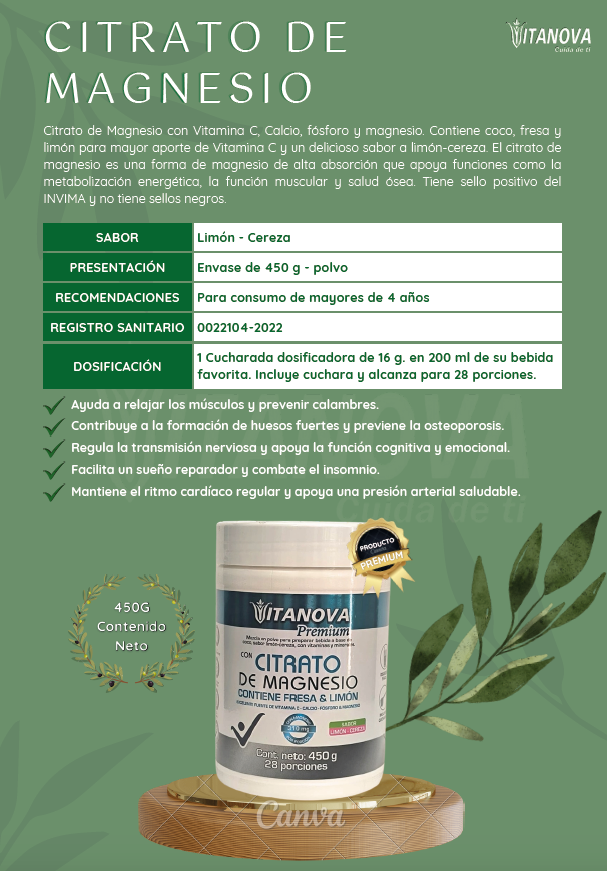 Citrato de magnesio