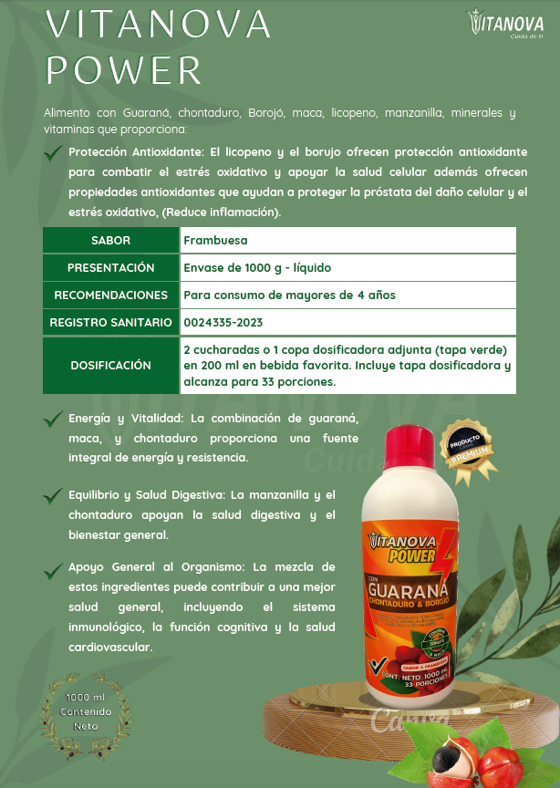 Guaraná chontaduro & borojo