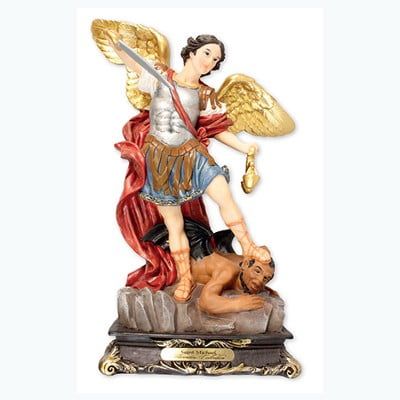 16 Inch St Michael Statue