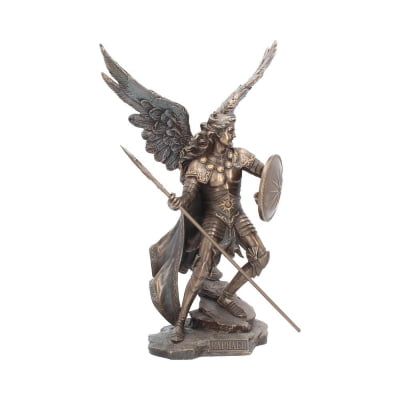 Bronzed Archangel Raphael Figurine Bronzed Archangel Raphael Figurine