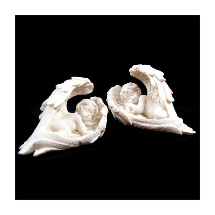 Cherub Sleeping, Small with Long Wings