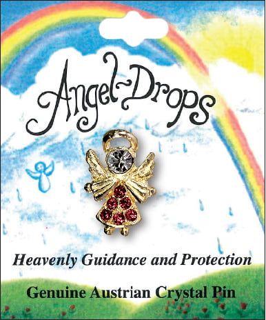 Angel Birthstone Pin - July