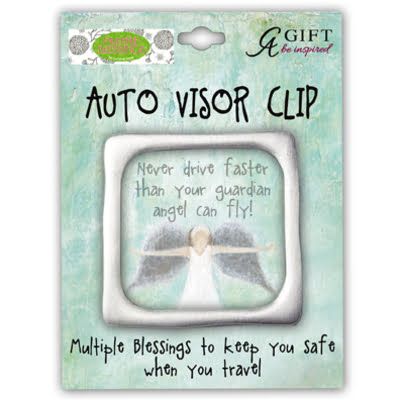 Never Drive Faster Visor Clip